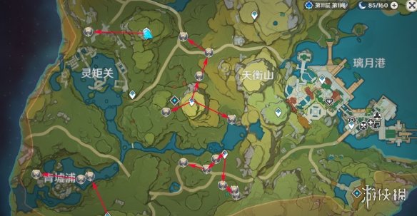 《原神》3.0盗宝团分布在哪-盗宝团讨伐路线图