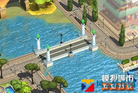 模拟城市手游秋风扶桥活动有什么建筑