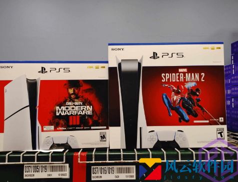 部分零售商已经上架现代战争3同捆新版PS5